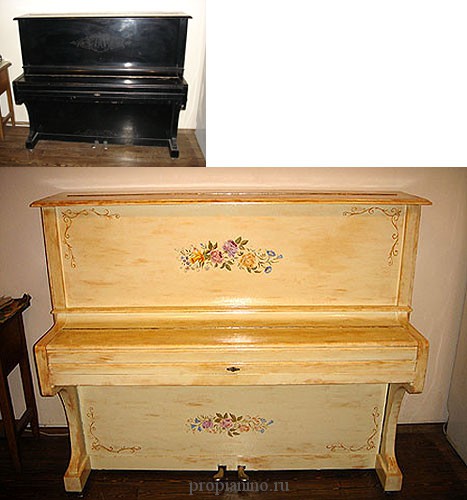 Декор старого пианино