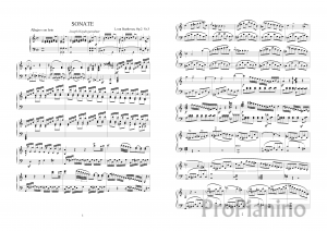 Ноты Сонаты №3 Op.2 Л. Бетховена_01