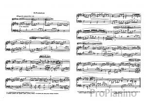 Прелюдия №9 (Ми-мажор)  BWV 854 И.С. Бах: ноты