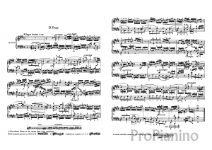 Фуга №9 (Ми-мажор) BWV 854 И.С. Бах: ноты