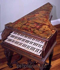 Декор клавесина