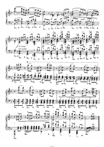 Лакримоза К626 из "Реквиема" В.А.Моцарт: ноты