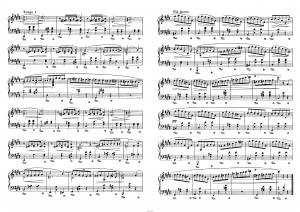 Вальс op. 64 №2 (до-диез минор) Ф. Шопен: ноты