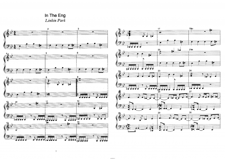 Песня линкин in the end. Linkin park in the end ноты для пианино. in the end linkin park piano ноты. линкин парк ноты для фортепиано in the end. линкин парк на пианино ноты.