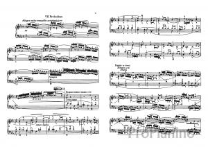 Прелюдия №7 (Ми бемоль-мажор) BWV 852 И.С. Бах: ноты