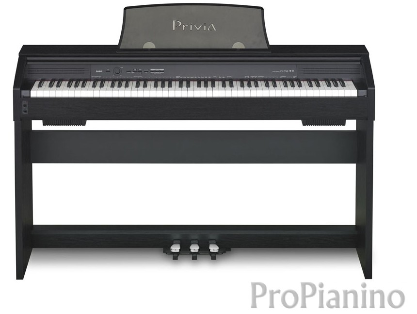 цифровое пианино черное Casio Privia PX-750